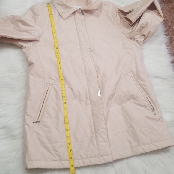 Jessica blush pink zippered quilt jacket. Size M - Picture 8 of 8